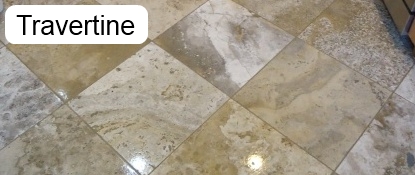 travertine floor